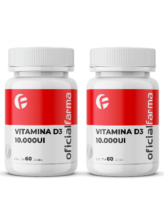 2 Vitaminas D3 10.000UI 60 Doses