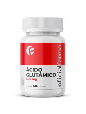 &Aacute;cido Glut&acirc;mico 500mg 60 C&aacute;psulas