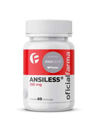 Ansiless&reg; 250mg 60 C&aacute;psulas Com Selo de Autenticidade