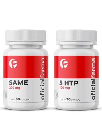 SAMe 200mg 30 C&aacute;psulas + 5 Htp 100mg 30 C&aacute;psulas (Grifonia Simplicifolia)