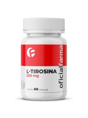 L-Tirosina 300Mg 60 C&aacute;psulas