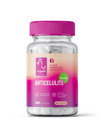 Composto Auxiliar no Tratamento da Celulite "ANTICELULITE" 60 Doses NUPELLI