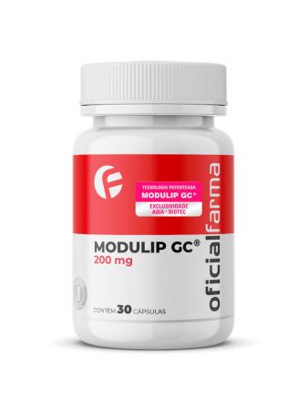 Modulip GC&reg; 200Mg 30 C&aacute;psulas Com Selo De Autenticidade