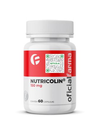Nutricolin&reg; 150mg 60 C&aacute;psulas com Selo de Autenticidade