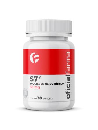 S7&reg; (Booster de &Oacute;xido N&iacute;trico) 50mg 30 C&aacute;psulas