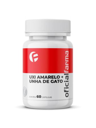 Uxi Amarelo + Unha De Gato 60 C&aacute;psulas